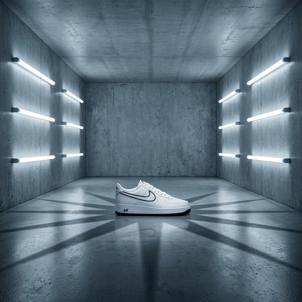 Concrete Light Room